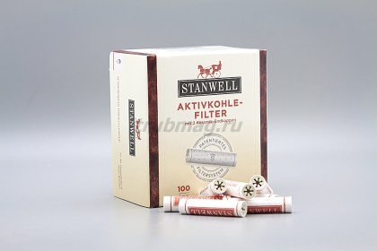 Фильтры для трубок Stanwell 9 мм угольные (100 шт)